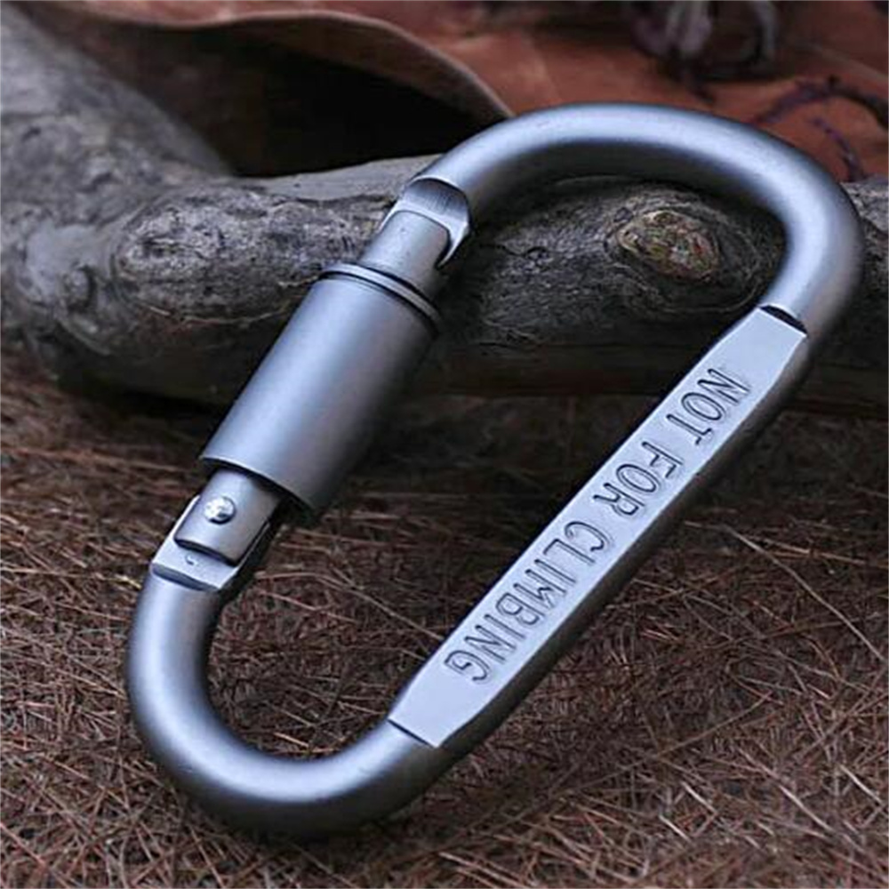 Carabiner Locking D - 1 Pcs D Shaped Locking Carabiner