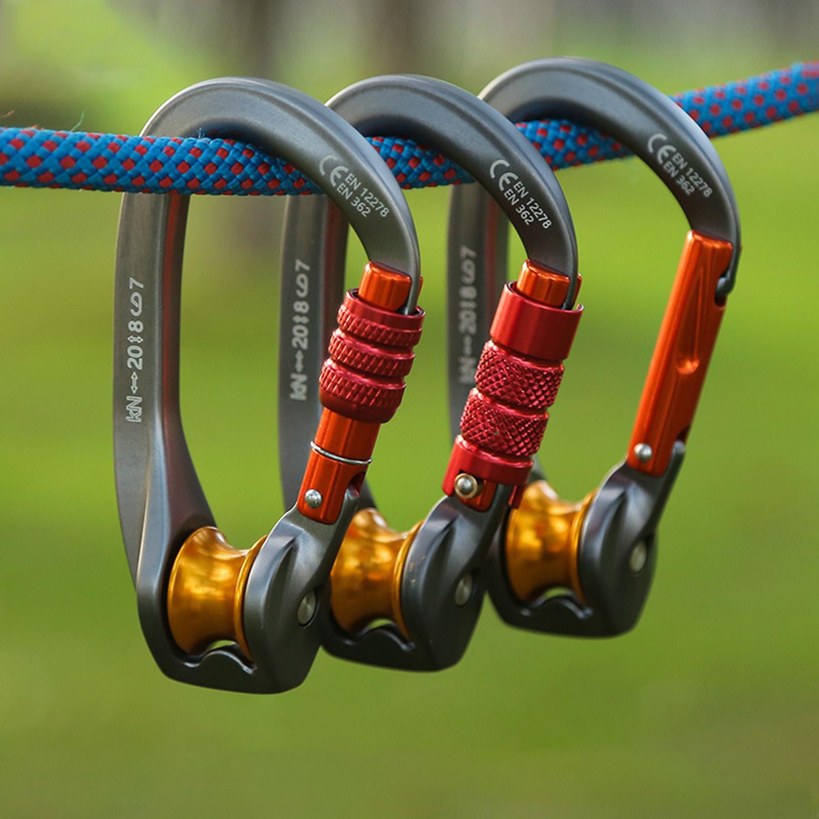 Locking Carabiner Mountaineeri - Carabiner Locking D บทวิจารณ์และราคา