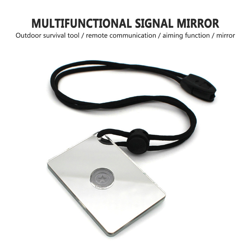 Multifunction Survival Marine  - Signal Mirror Rescue บทวิจารณ์และราคา