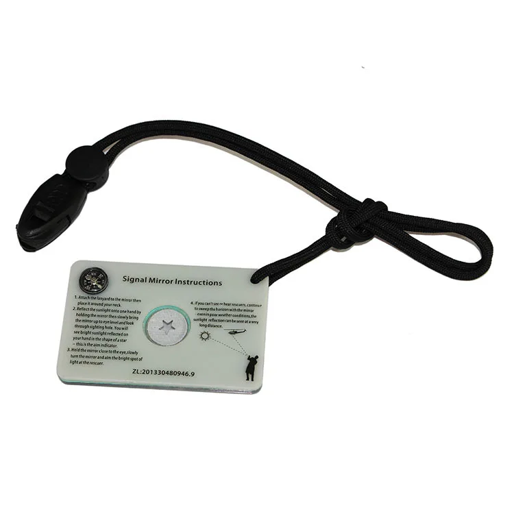 Outdoor Survival Emergency Res - Signal Mirror Rescue บทวิจารณ์และราคา