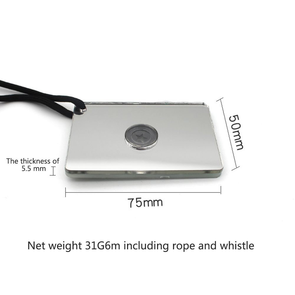 Signal Mirror Traval Hiking Ac - Signal Mirror Rescue บทวิจารณ์และราคา