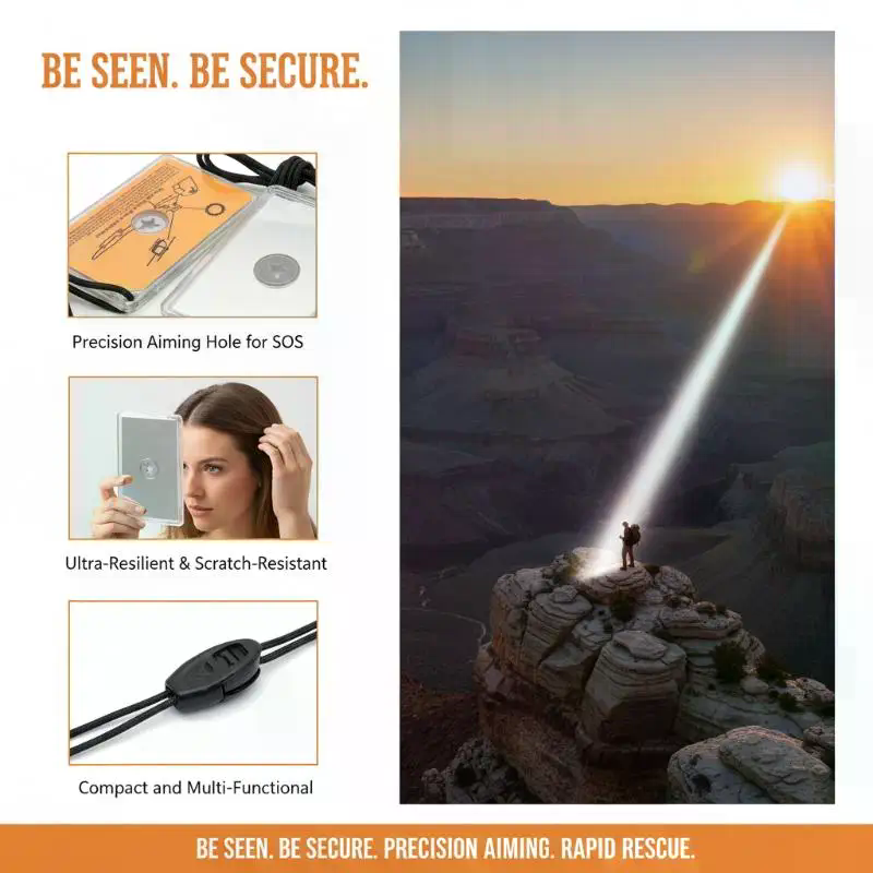 Outdoor Survival Signal Mirror - Signal Mirror Rescue บทวิจารณ์และราคา