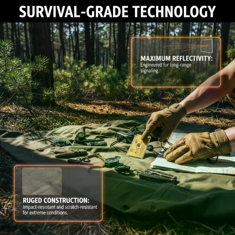 Outdoor Survival Signal Mirror - Signal Mirror Rescue บทวิจารณ์และราคา
