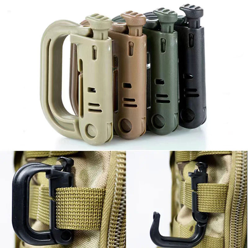 Tactical D-Ring Carabiner Grim - Carabiner Locking D บทวิจารณ์และราคา