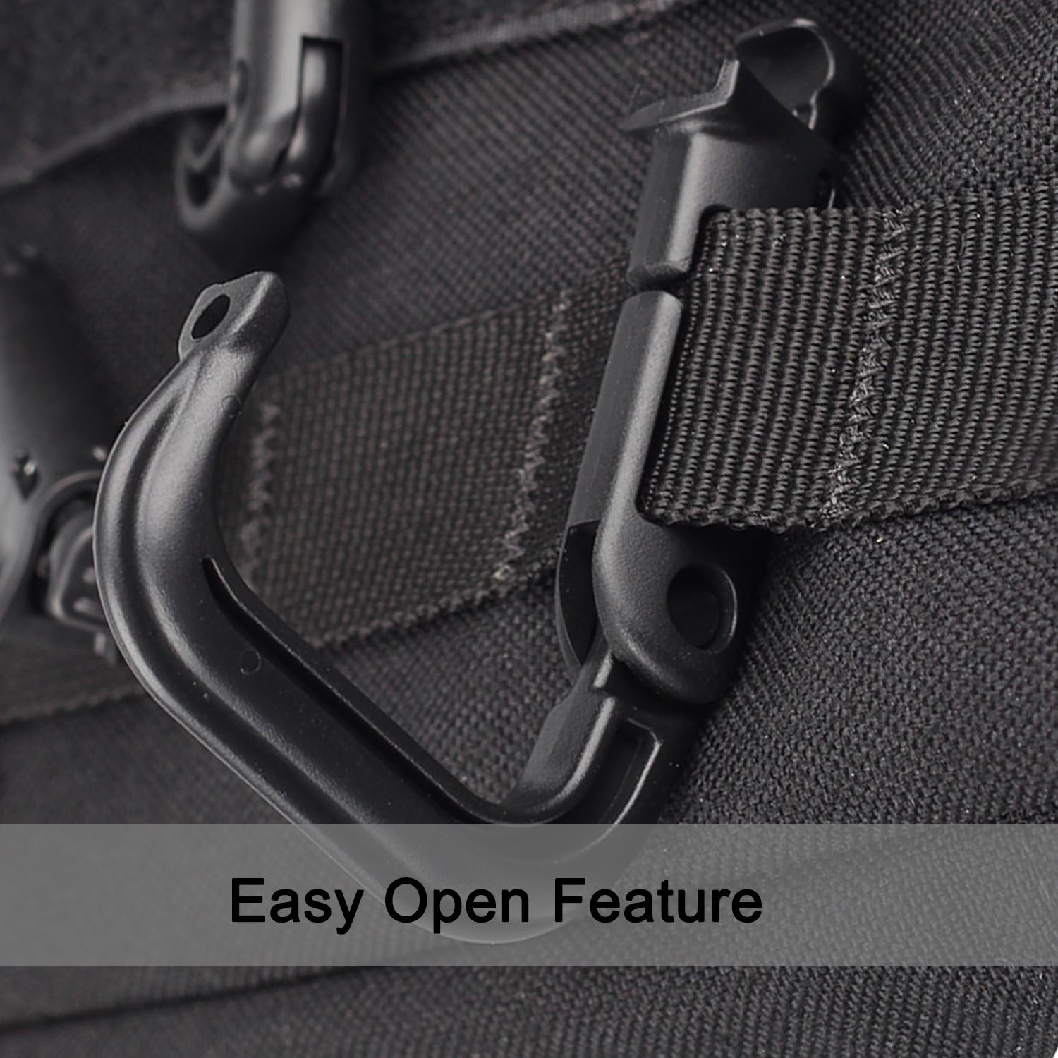 Tactical D-Ring Carabiner Grim - Carabiner Locking D บทวิจารณ์และราคา
