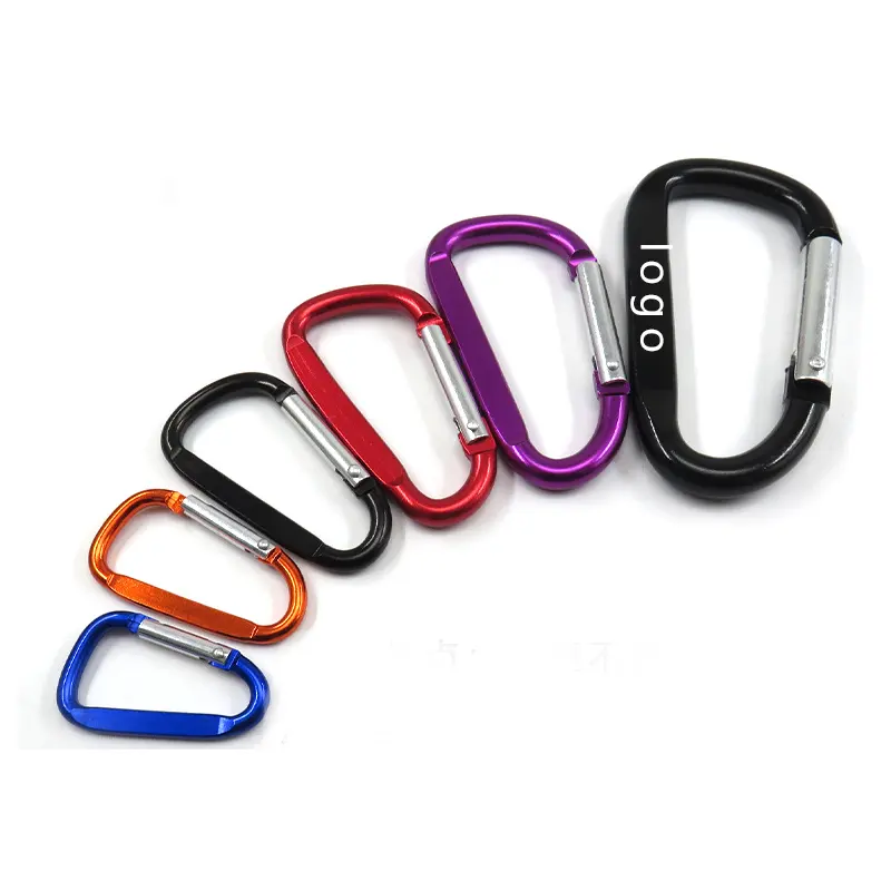 Custom Multi-Color 3D Logo D-R - Carabiner Locking D บทวิจารณ์และราคา