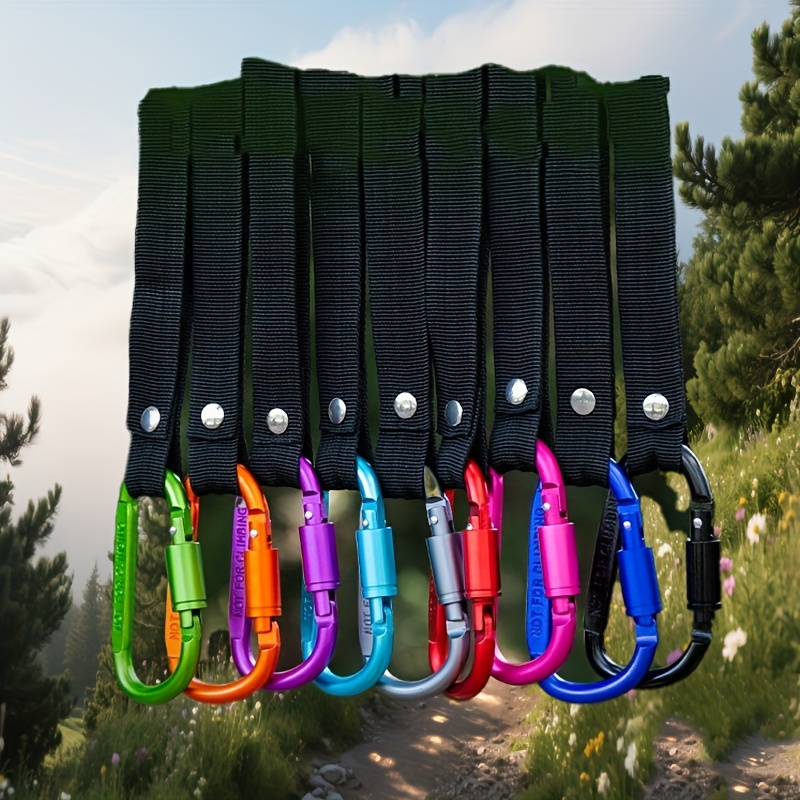 3 Pieces Large D-shaped Carabi - Carabiner Locking D บทวิจารณ์และราคา