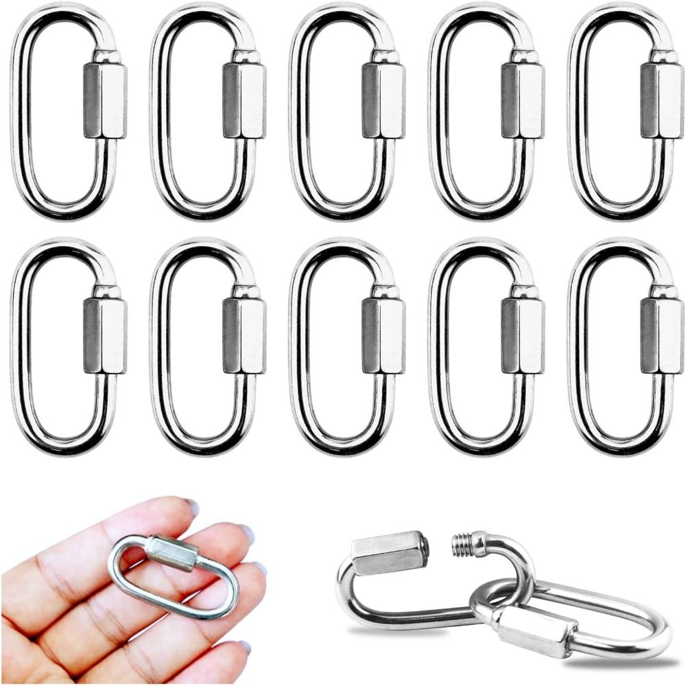 New 304 Stainless Steel Quick  - Carabiner Locking D บทวิจารณ์และราคา