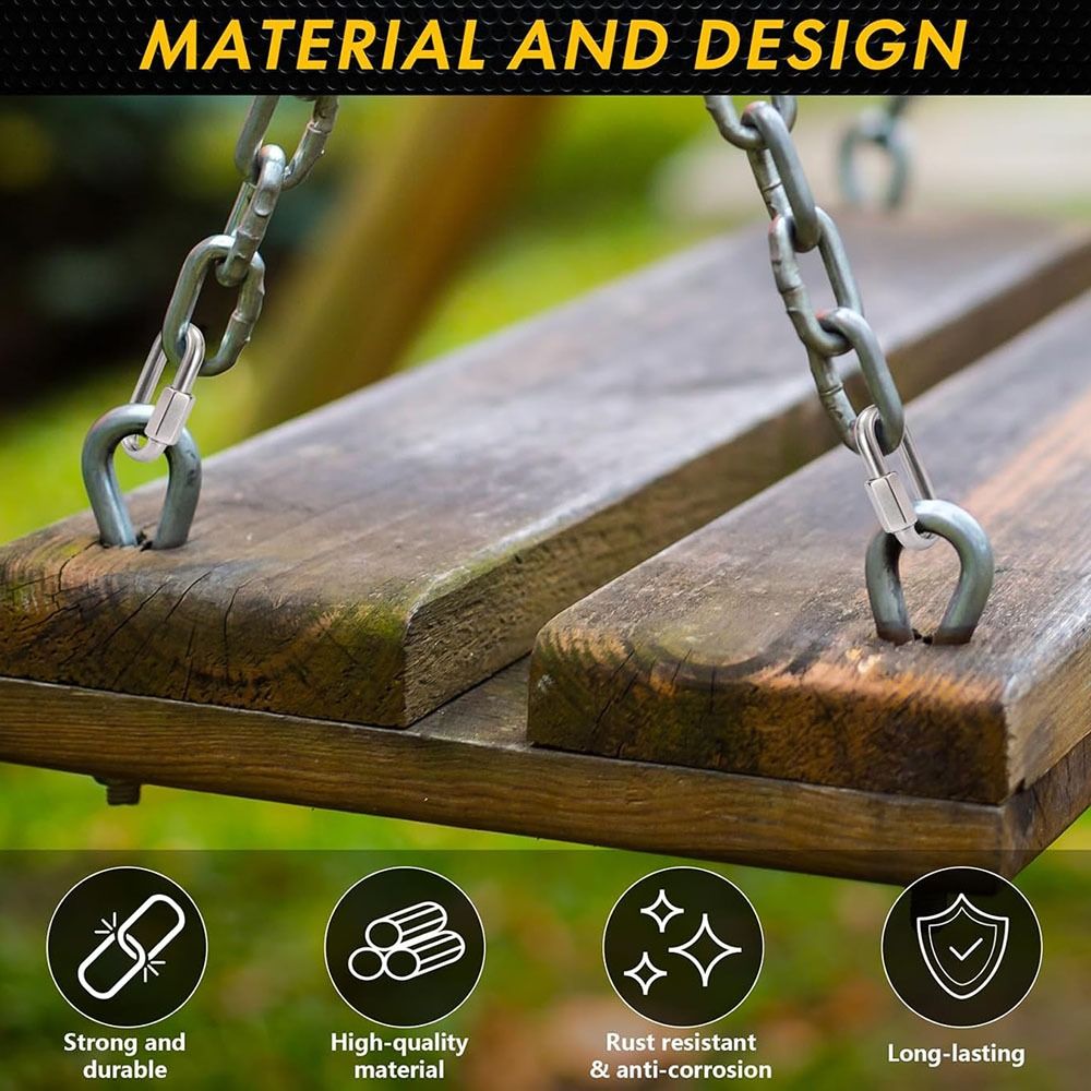 New 304 Stainless Steel Quick  - Carabiner Locking D บทวิจารณ์และราคา