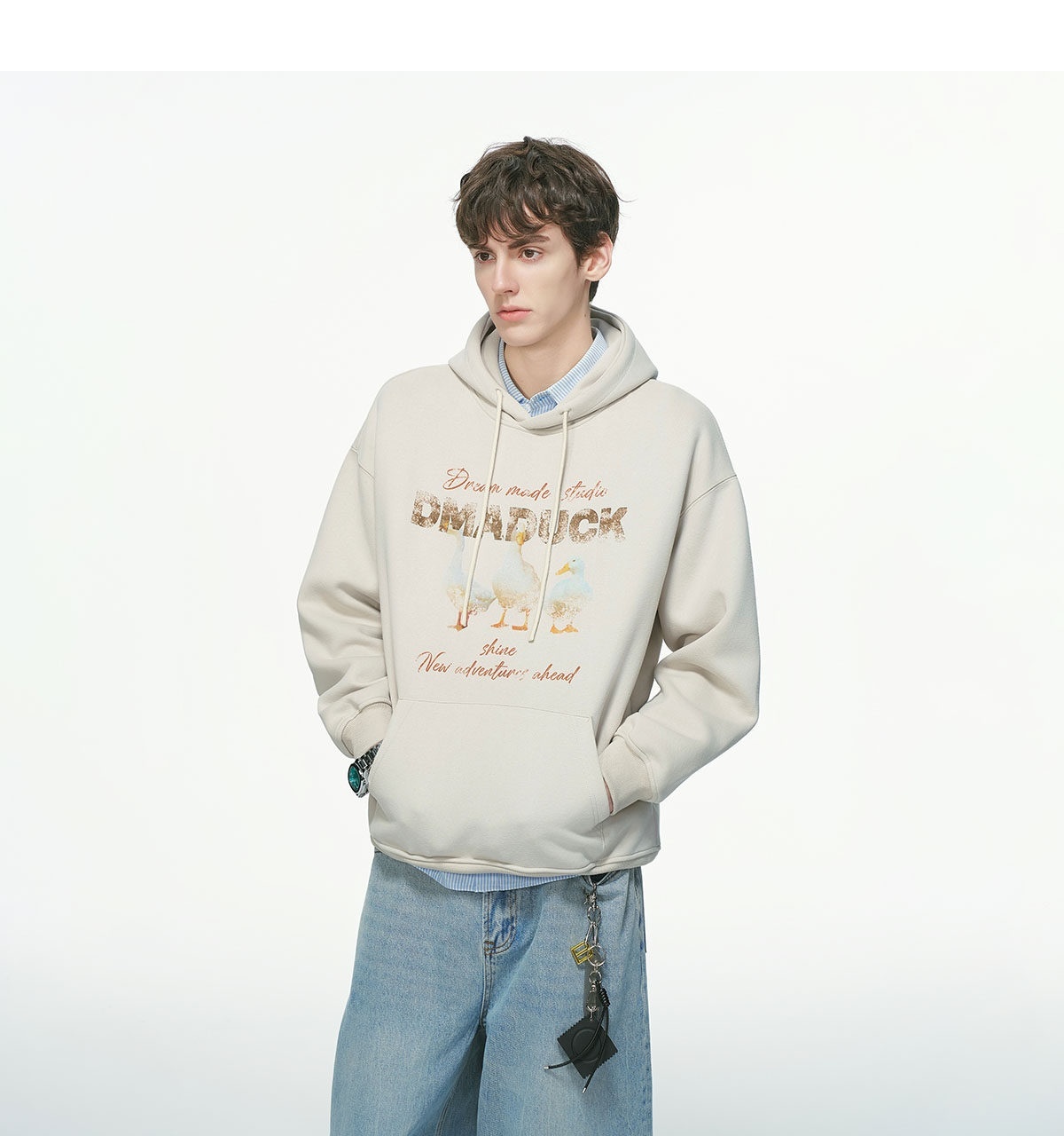 Mens With Hat Hoodies New York - Outdoor Adventure New York บทวิจารณ์และราคา