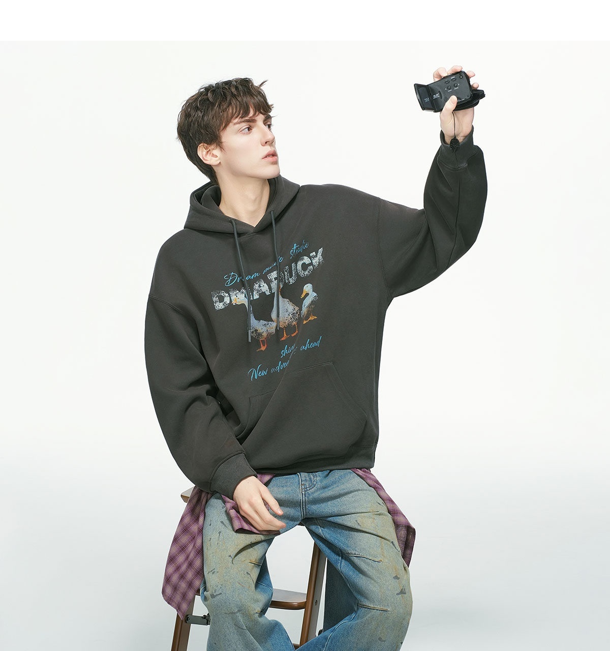 Mens With Hat Hoodies New York - Outdoor Adventure New York บทวิจารณ์และราคา