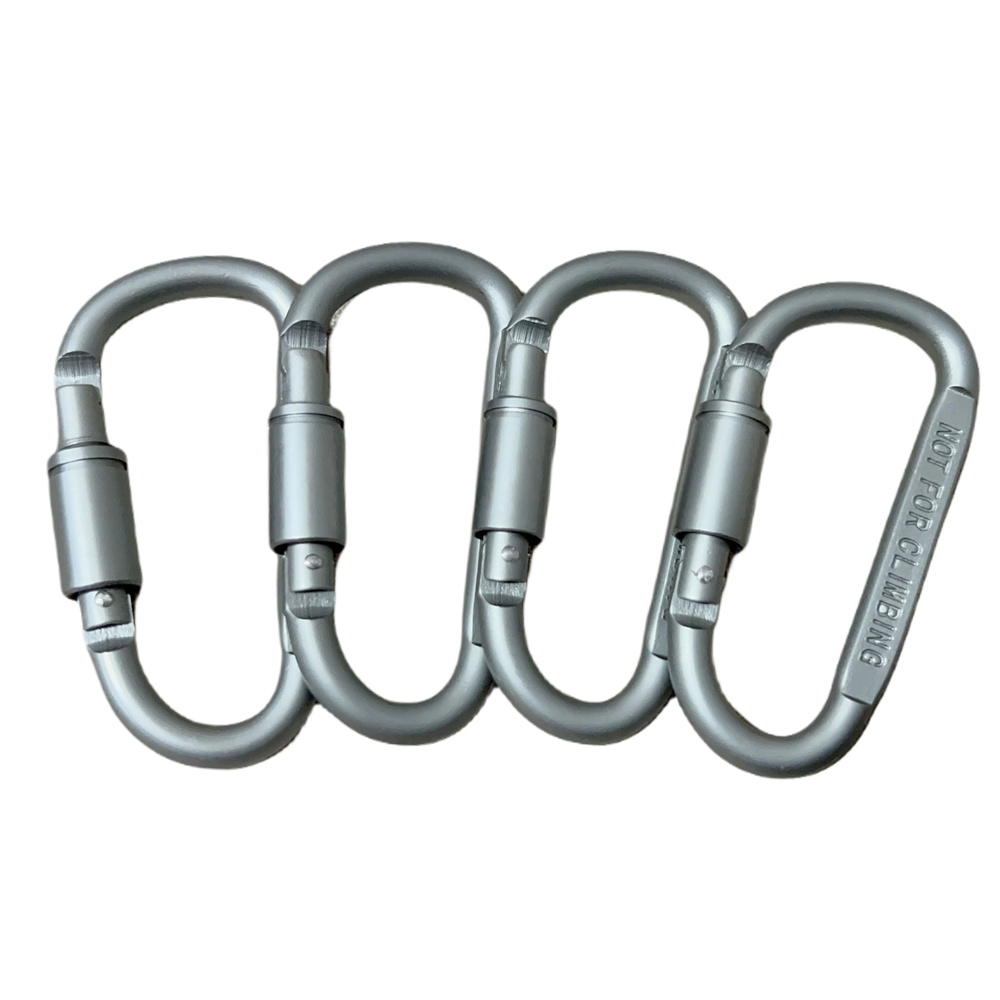 1 Pcs D Shaped Locking Carabin - Carabiner Locking D บทวิจารณ์และราคา