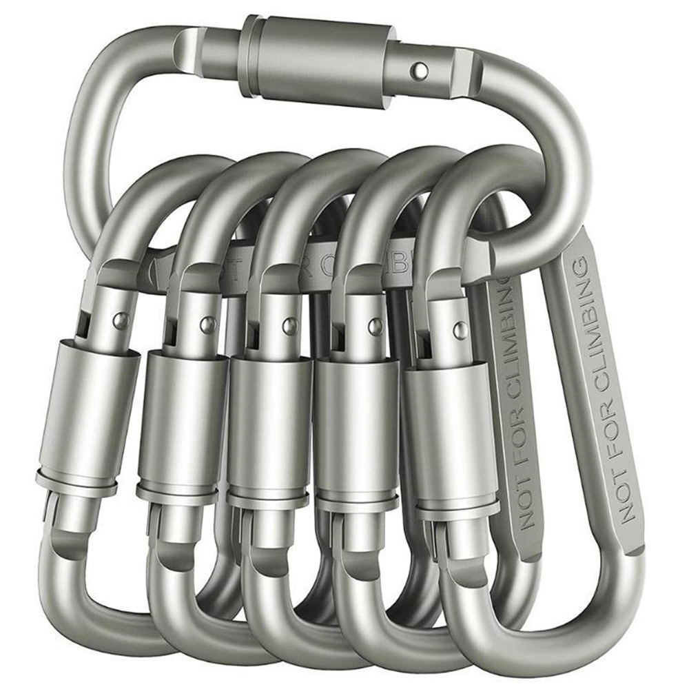 1 Pcs D Shaped Locking Carabin - Carabiner Locking D บทวิจารณ์และราคา