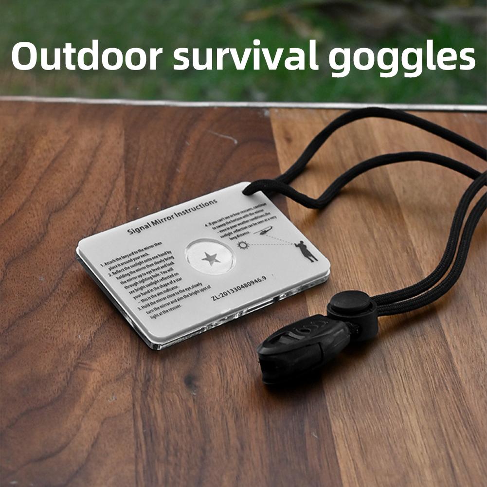 Outdoor Marine Survival Signal - Signal Mirror Rescue บทวิจารณ์และราคา