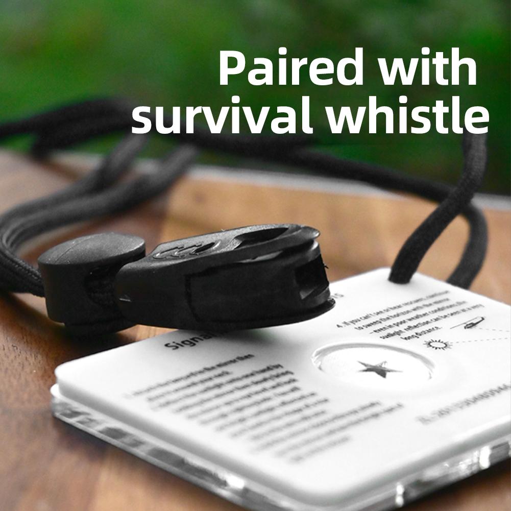 Outdoor Marine Survival Signal - Signal Mirror Rescue บทวิจารณ์และราคา