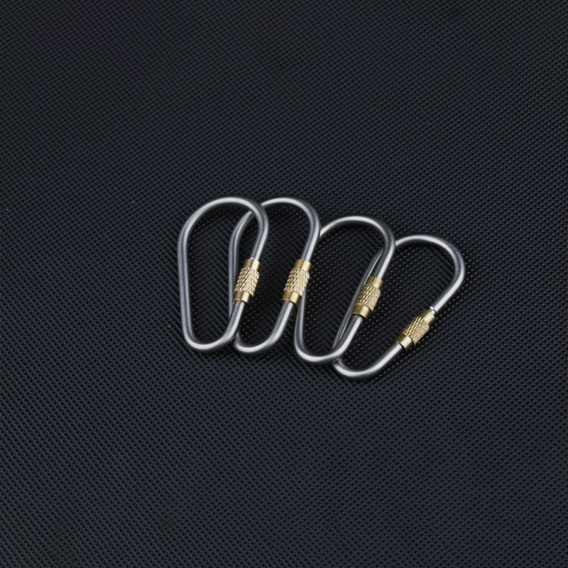 Titanium Alloy Carabiner with  - Carabiner Locking D บทวิจารณ์และราคา
