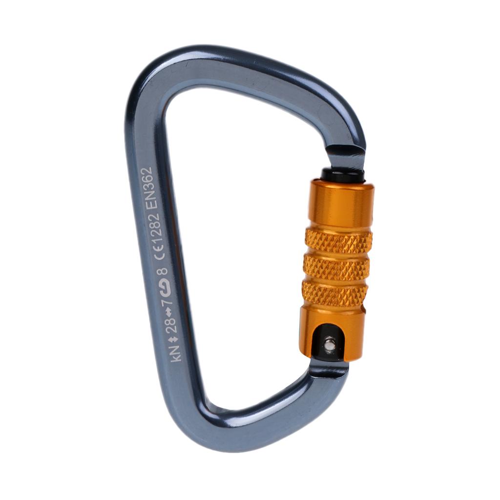 Metal Carabiner Outdoor Hiking - Carabiner Locking D บทวิจารณ์และราคา
