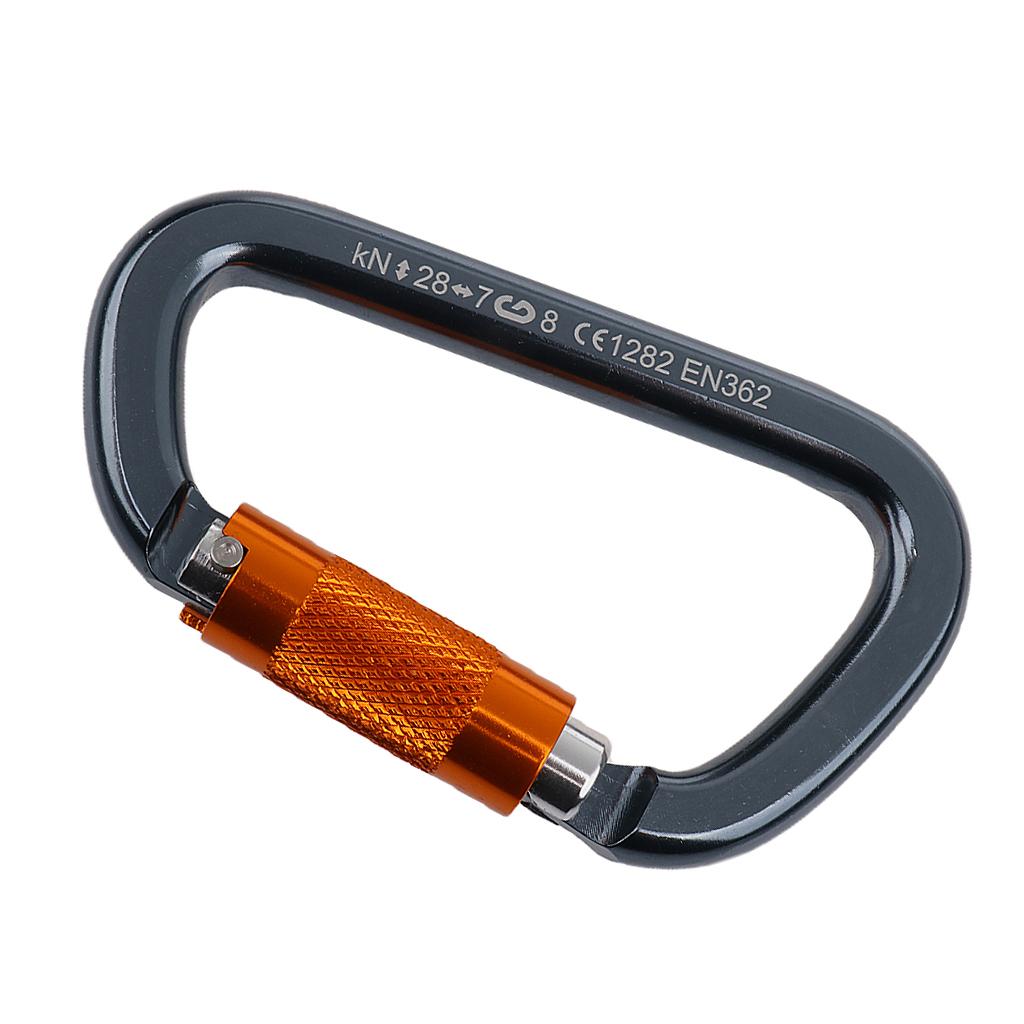 Metal Carabiner Outdoor Hiking - Carabiner Locking D บทวิจารณ์และราคา