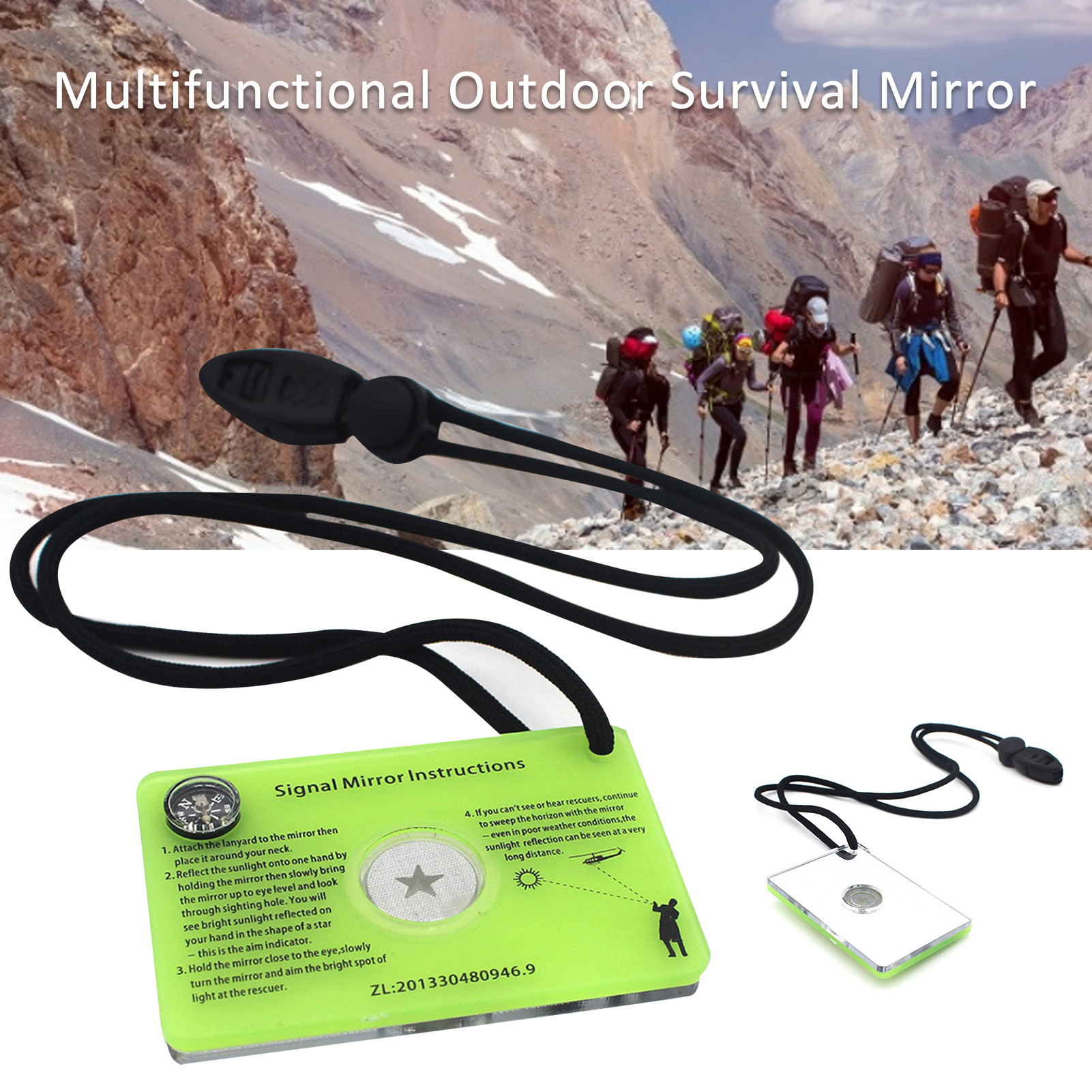 Multifunctional Survival Emerg - Signal Mirror Rescue บทวิจารณ์และราคา