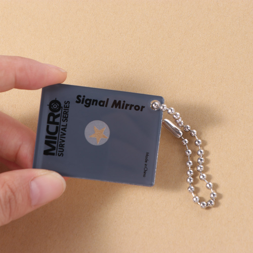 Portable Reflective Outdoor Si - Signal Mirror Rescue บทวิจารณ์และราคา
