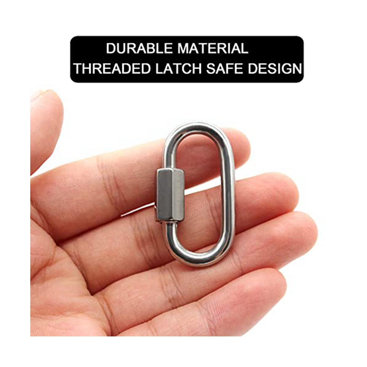 12 Pack Quick Link 5/32 Inch H - Carabiner Locking D บทวิจารณ์และราคา