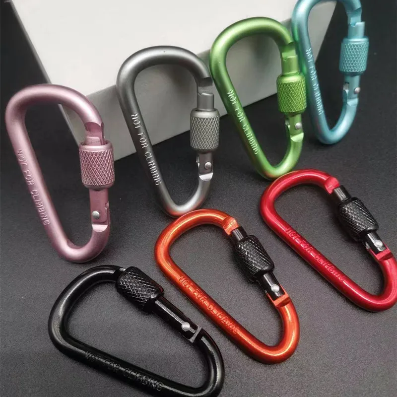 D-Shaped Locking Carabiner Key - Carabiner Locking D บทวิจารณ์และราคา