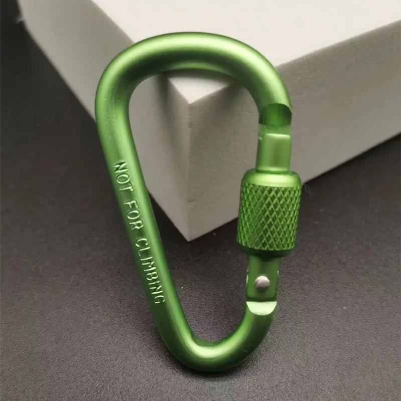 D-Shaped Locking Carabiner Key - Carabiner Locking D บทวิจารณ์และราคา
