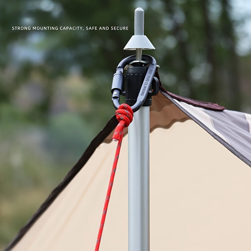 1/4pcs Aluminum Alloy Carabine - Carabiner Locking D บทวิจารณ์และราคา