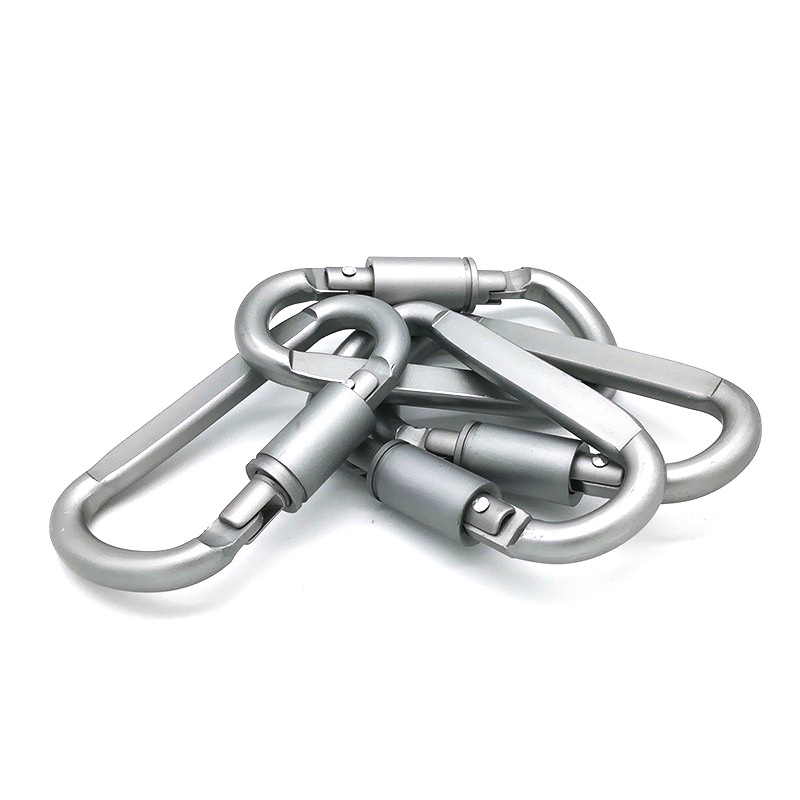 6Pcs Aluminum Carabiner Clip D - Carabiner Locking D บทวิจารณ์และราคา