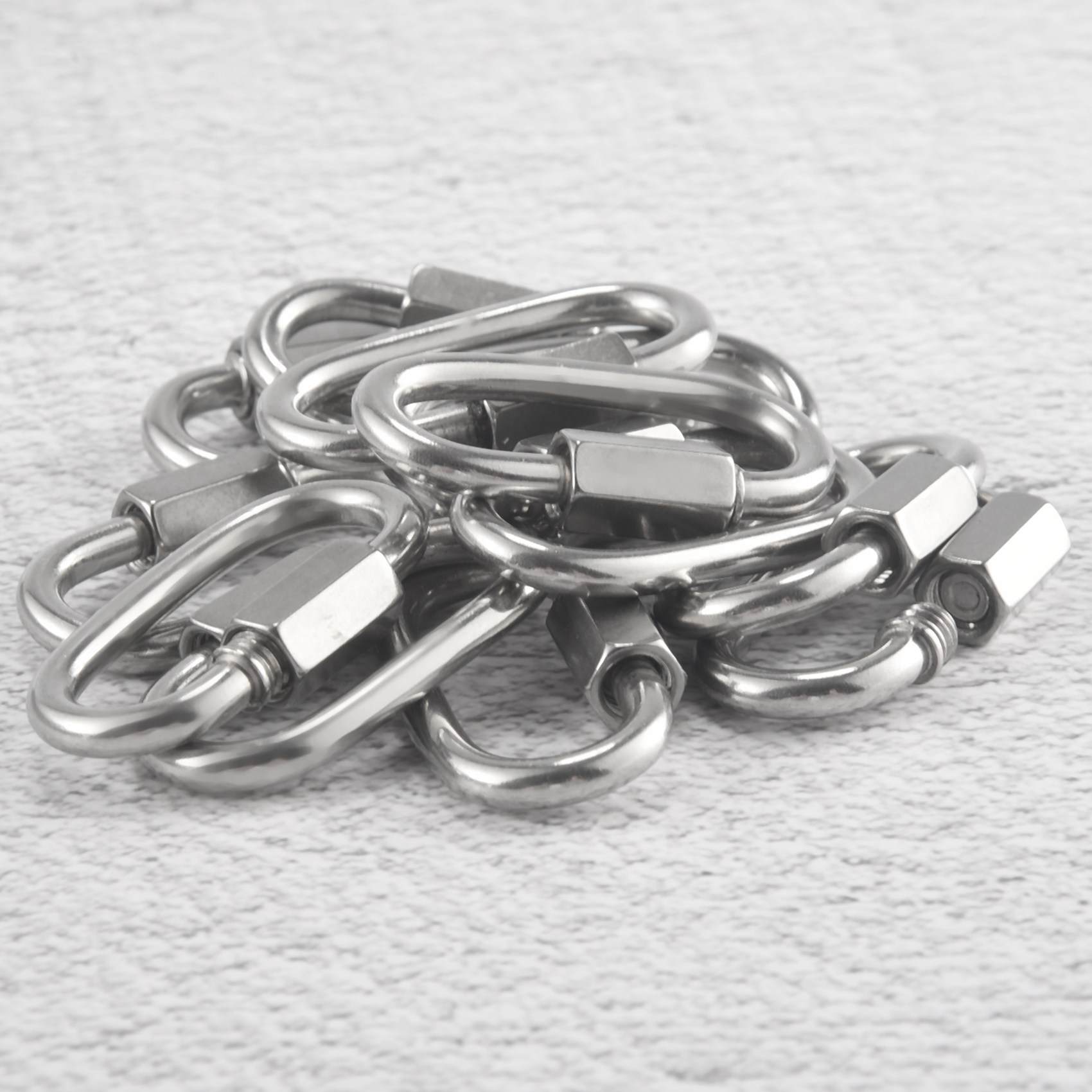 New Shown-12 Pcs Quick Link M4 - Carabiner Locking D บทวิจารณ์และราคา