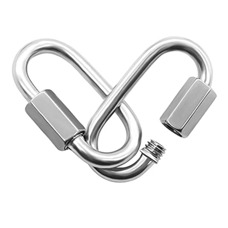 ABJS 12 Pack Quick Link 5/32 I - Carabiner Locking D บทวิจารณ์และราคา