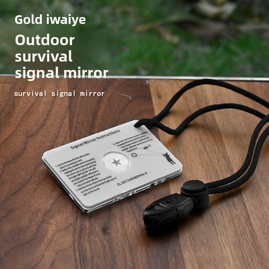 1PCS Outdoor Kayak Survival Si - Signal Mirror Rescue บทวิจารณ์และราคา
