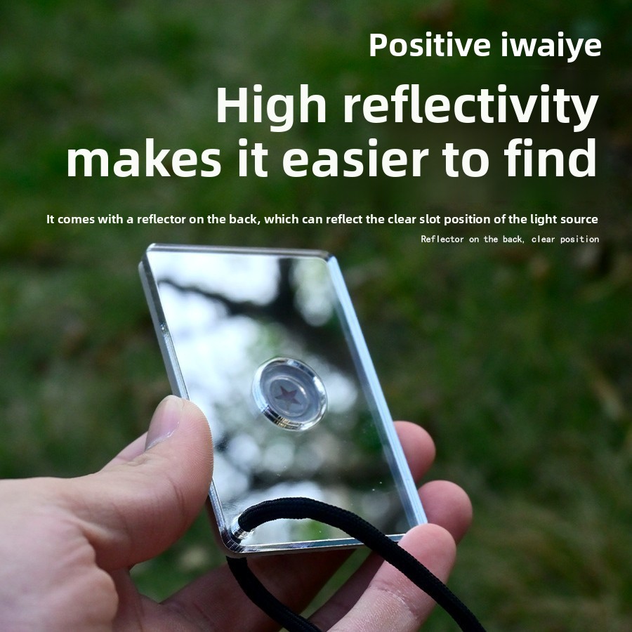 1PCS Outdoor Kayak Survival Si - Signal Mirror Rescue บทวิจารณ์และราคา